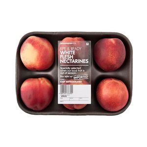 Imported Ripe & Ready White Flesh Nectarines 6 pk