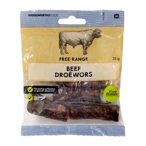 Free Range Beef Droewors 35 g
