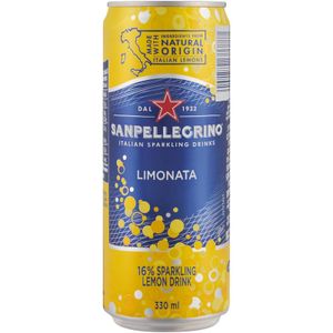 Sanpellegrino Lemon Sparkling Drink 330 ml can