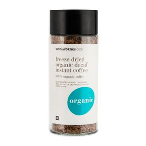Freeze Dried Organic Decaf Instant Coffee 100 g