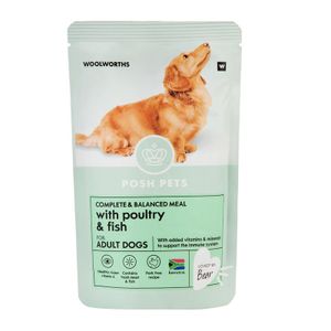 Posh Pets Complete and Balanced Meal with Poultry and Fish Adult Dog Food 150 g