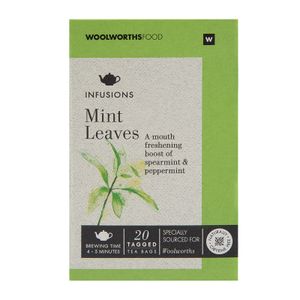Mint Leaves Infusions Tea Bags 20 pk