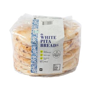 White Pita Breads 6 pk