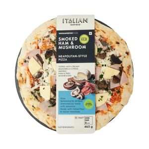 Smoked Ham & Mushroom Pizza 465 g