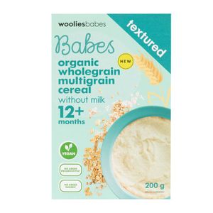 Babes Organic Wholegrain Multigrain Cereal From 12 Months 200 g