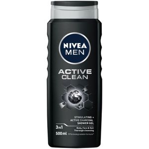Nivea Men Active Clean Shower Gel 500 ml