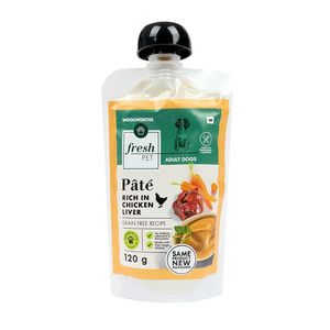 Fresh Pet Rich in Chicken Liver Pate for Adult Dogs 120 g