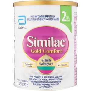 Similac Gold Comfort Stage 2 Follow Up Formula 6 - 12 months 820 g