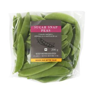 Bulk Sugar Snap Peas 200 g