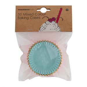 Mixed Colour Baking Cases 50 pk