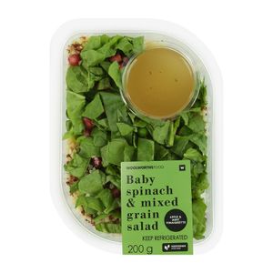 Baby Spinach & Mixed Grain Salad 200 g