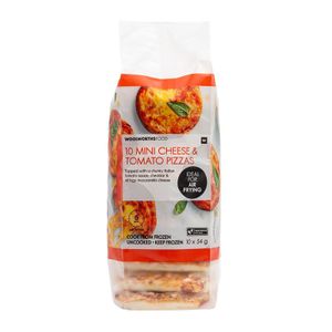 Frozen Mini Cheese & Tomato Pizzas 10 x 54 g