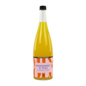 Passionfruit and Yuzu Flavoured Cordial 750 ml