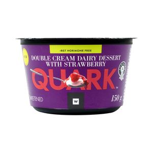 Quark? Double Cream Ayrshire Dairy Dessert with Strawberry 150 g