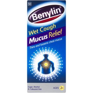 Benylin Wet Cough Mucus Relief Syrup 100 ml