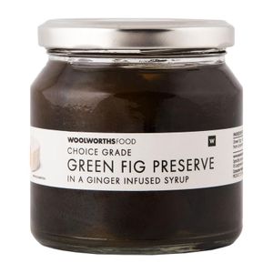 Green Fig Preserve in Ginger Infused Syrup 340 g
