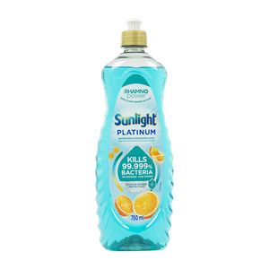 Sunlight Platinum Antibacterial Dishwashing Liquid 750 ml