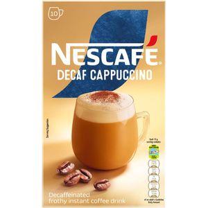 Nescafe Decaf Cappuccino Sachets 10 x 15 g
