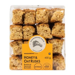 Honey and Oats Rusks 450 g