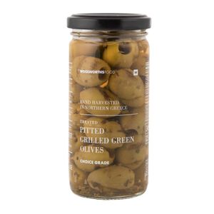 Pitted Grilled Green Olives 245 g