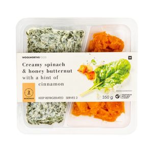 Creamy Spinach & Honey Butternut 350 g