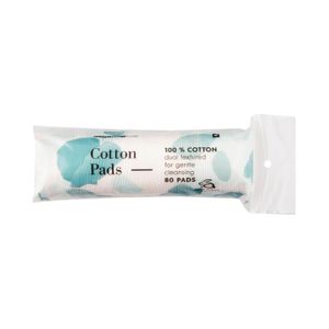 Dual Textured Facial Cotton Pads 80 pk
