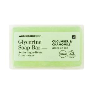 Cucumber and Chamomile Glycerine Soap 100 g