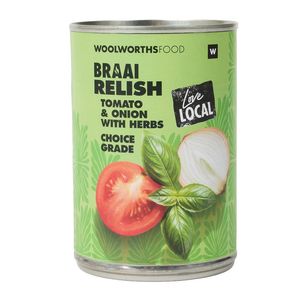 Tomato, Onion and Herb Braai Relish 400 g