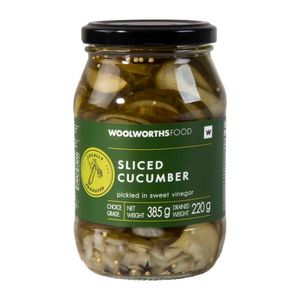 Pickled Sliced Cucumber 385 g