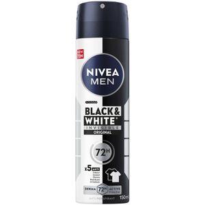 Nivea Men Invisible For Black And White Original Body Spray 150 ml