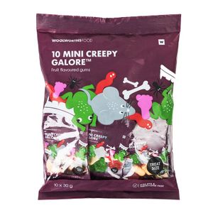 Mini Creepy Galore? Fruit Flavoured Gums 10 x 30 g