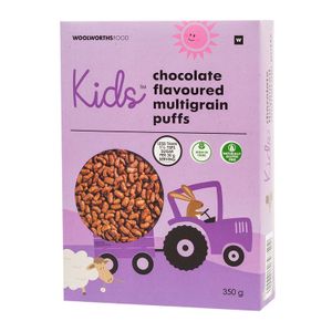 Kids? Chocolate Flavoured Multigrain Puffs 350 g