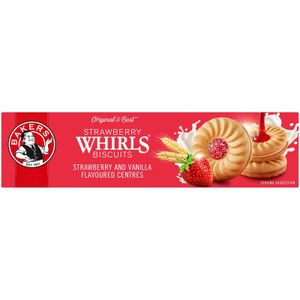 Bakers Original Strawberry Whirls Biscuits 200 g