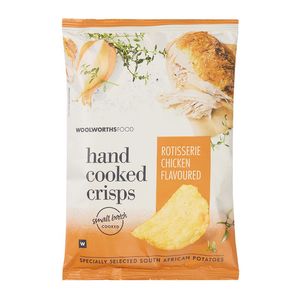 Hand Cooked Rotisserie Chicken Flavoured Potato Crisps 50 g