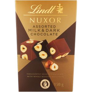 Lindt Nuxor Assorted Milk and Dark Chocolate 150 g