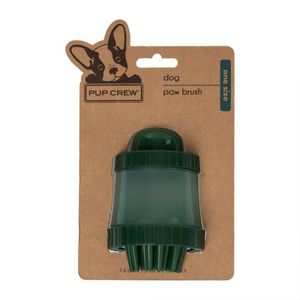 Pup Crew Dog Paw Brush