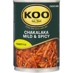 Koo Mild and Spicy Chakalaka 410 g
