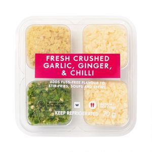 Fresh Crushed Garlic, Ginger & Chilli 70 g