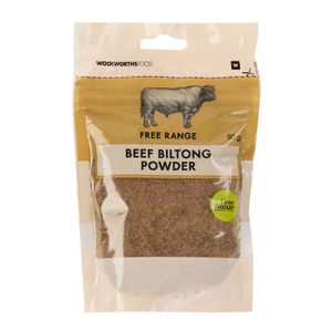 Free Range Beef Biltong Powder 80 g