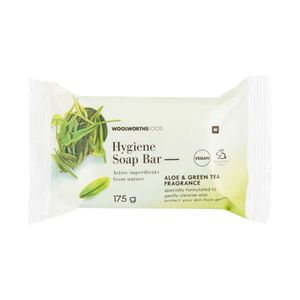 Hygiene Aloe and Green Tea Fragranced Soap Bar 175 g