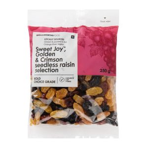Mixed Seedless Raisin Selection 250 g