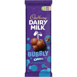 Cadbury Dairy Milk Bubbly Oreo Chocolate 95 g