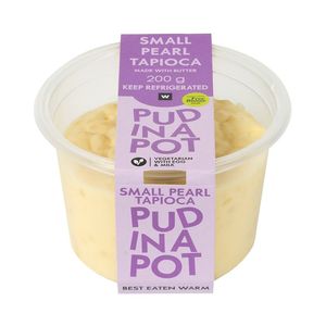 Small Pearl Tapioca Pudding in a Pot 200 g
