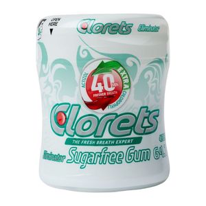 Clorets Eliminator Sugar Free Chewing Gum 64.1 g