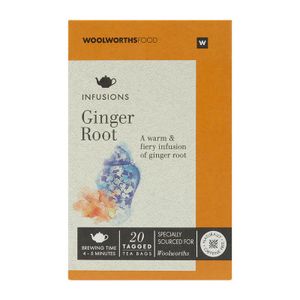 Ginger Root Infusions Tea Bags 20 pk