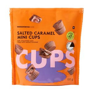Salted Caramel Mini Cups 100 g
