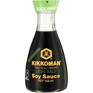 Kikkoman Less Salt Soy Sauce 150 ml
