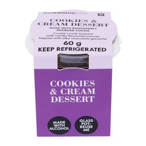 Cookies & Cream Dessert in Glass 60 g