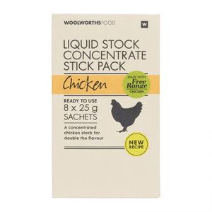 Chicken Liquid Stock Concentrate Sachets 8 x 25 g