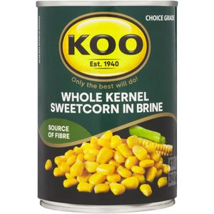 Koo Whole Kernel Corn in Brine 410 g